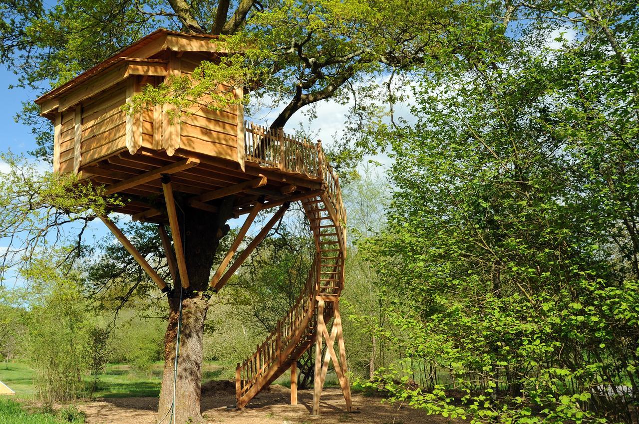 La Cabane Du Vieux Chene Susmiou エクステリア 写真